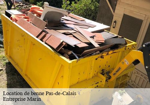 Location de benne 62 Pas-de-Calais Entreprise Marin
