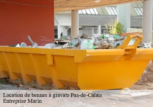 Location de bennes à gravats 62 Pas-de-Calais Entreprise Marin