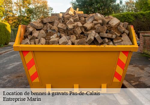 Location de bennes à gravats 62 Pas-de-Calais Entreprise Marin