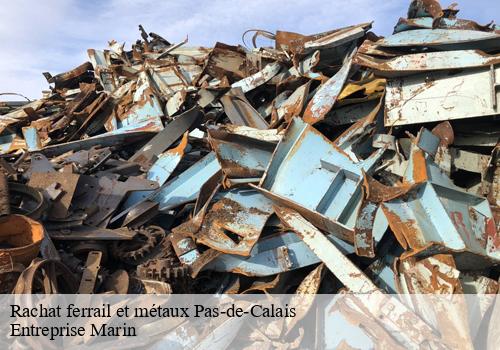 Rachat ferrail et métaux 62 Pas-de-Calais Entreprise Marin