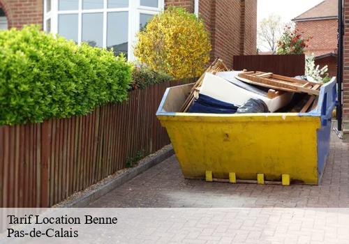 Tarif Location Benne 62 Pas-de-Calais Entreprise Marin