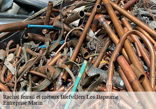 Rachat ferrail et métaux biefvillers-les-bapaume-62450 Entreprise Marin