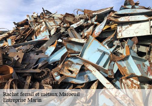 Rachat ferrail et métaux maroeuil-62161 Entreprise Marin