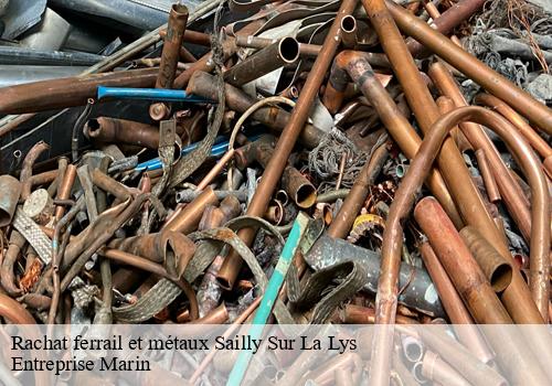 Rachat ferrail et métaux sailly-sur-la-lys-62840 Entreprise Marin