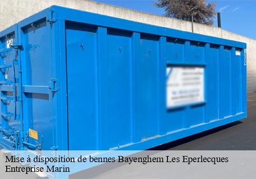Mise à disposition de bennes bayenghem-les-eperlecques-62910 Entreprise Marin