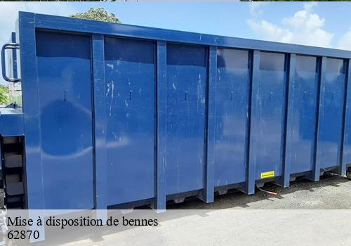 Mise à disposition de bennes buire-le-sec-62870 Entreprise Marin