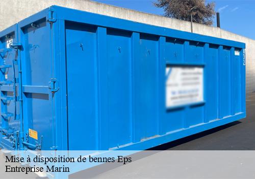 Mise à disposition de bennes eps-62134 Entreprise Marin