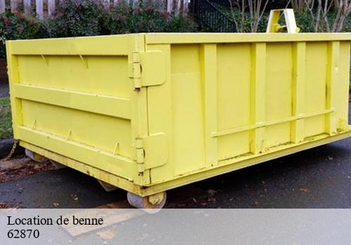 Location de benne buire-le-sec-62870 Entreprise Marin