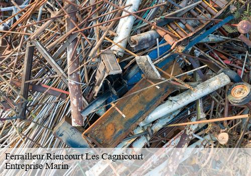 Ferrailleur riencourt-les-cagnicourt-62182 Entreprise Marin