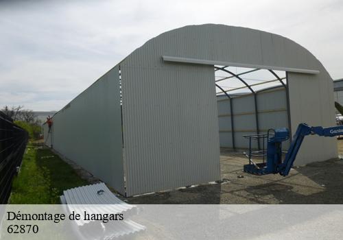 Démontage de hangars buire-le-sec-62870 Entreprise Marin