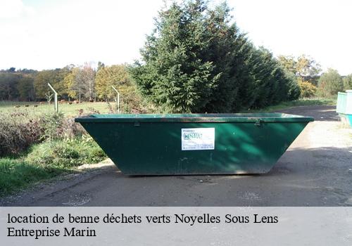 location de benne déchets verts  noyelles-sous-lens-62221 Entreprise Marin