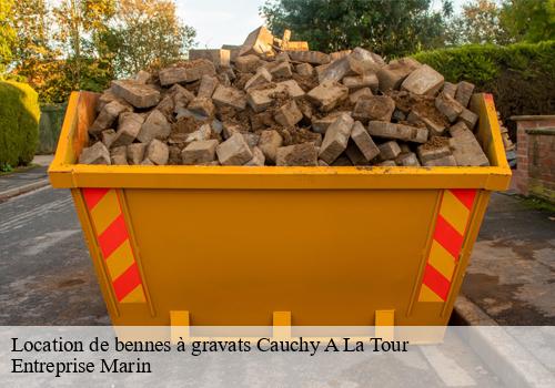 Location de bennes à gravats cauchy-a-la-tour-62260 Entreprise Marin