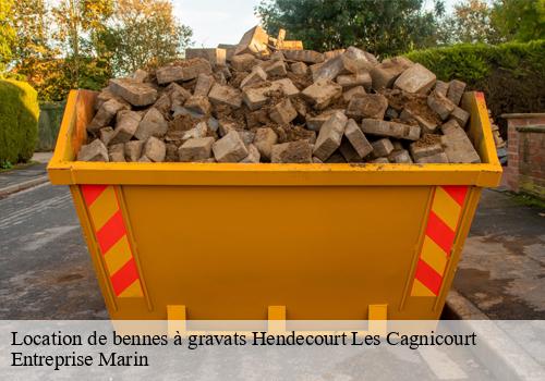 Location de bennes à gravats hendecourt-les-cagnicourt-62182 Entreprise Marin