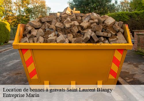 Location de bennes à gravats saint-laurent-blangy-62223 Entreprise Marin